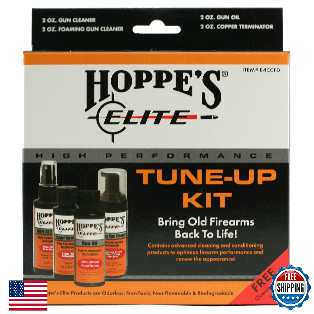 Hoppe's Elite Gun Tune-Up Kit - Advanced Cleaning & Conditioning Kit - Image 1