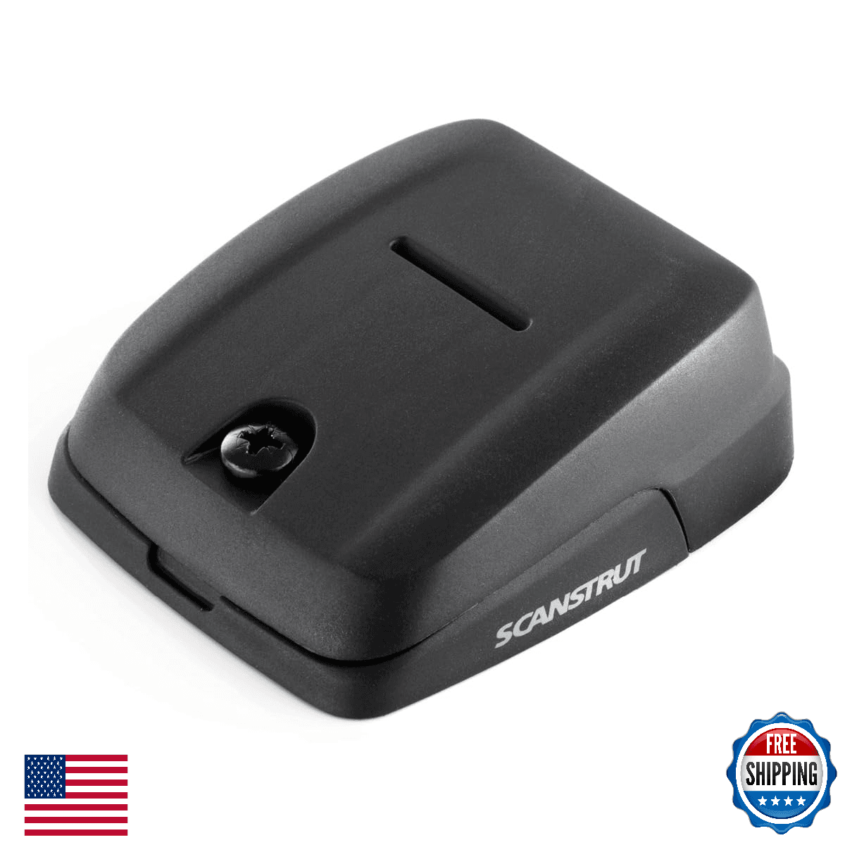 Scanstrut DS-HD10-BLK Double Horizontal Cable Seal - Black - Image 1