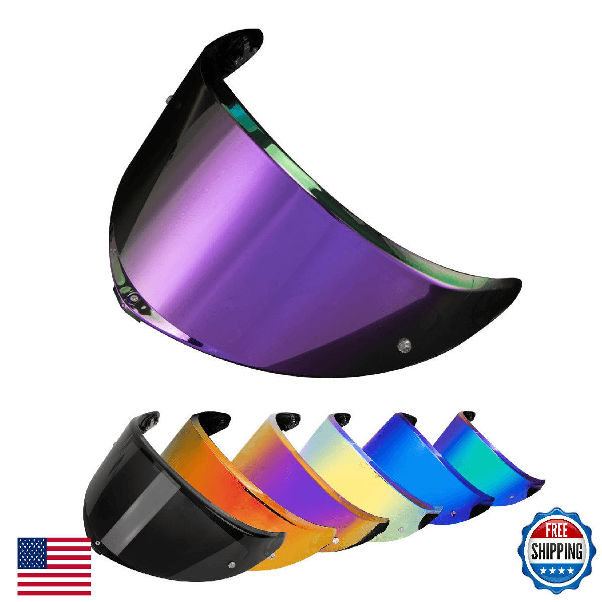 PSLER Helmet Visor for K6 K6s - K6 K6 s Visor Helmet Face Shield Helmet Accessor - Image 1