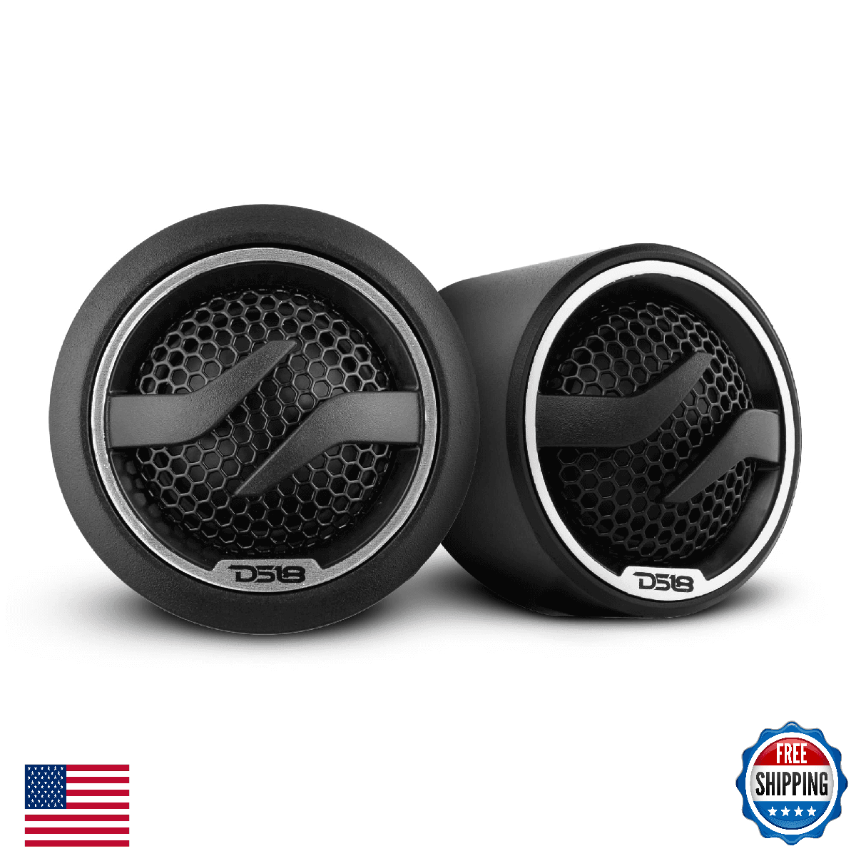 DS18 ZXI-T1 1.7 Inches Pei Dome Car Audio Tweeter with 1" Aluminum Voice Coil 10 - Image 1