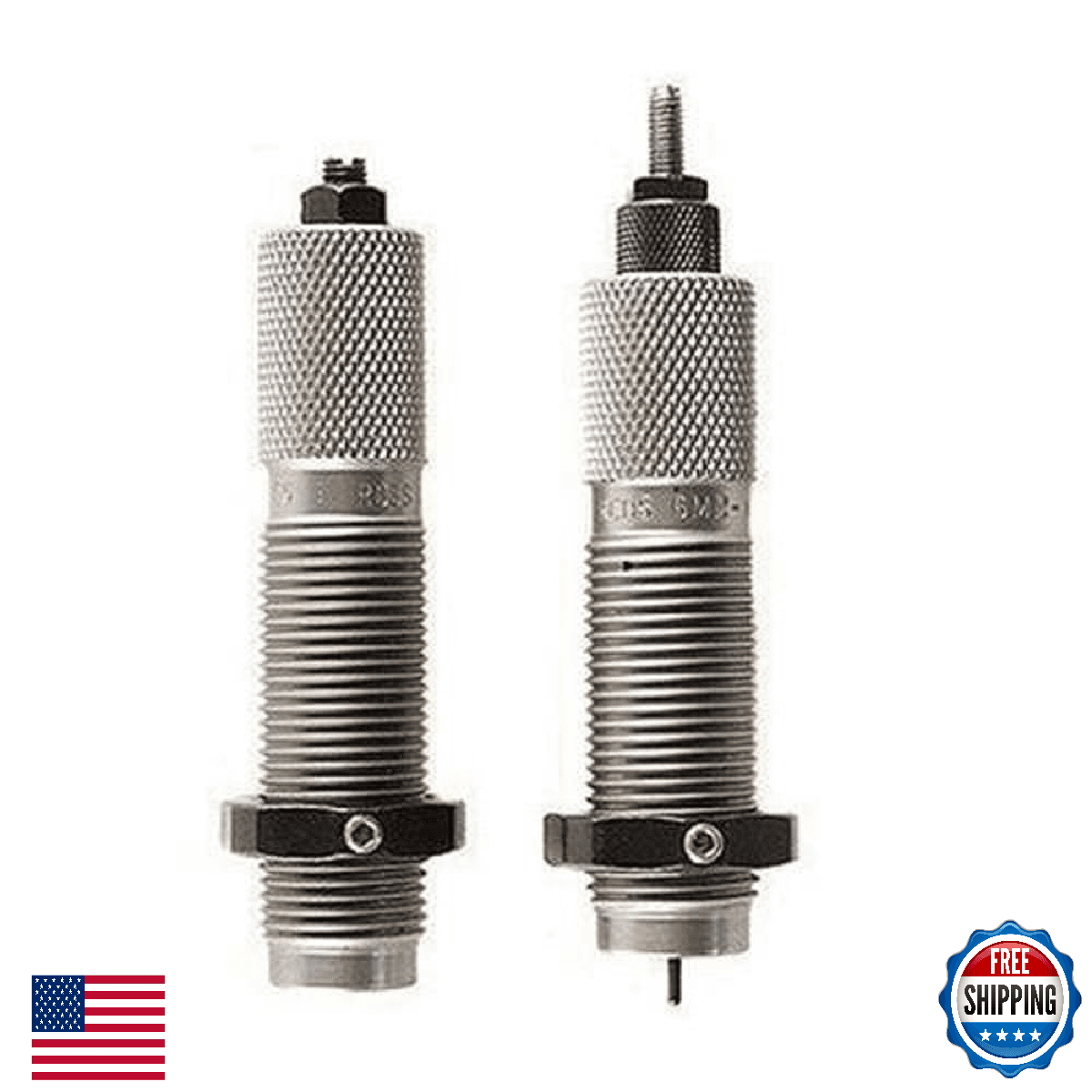 RCBS FL Die Set 6.5 Rem Mag Reloading Full Length Dies 33401 - Image 1