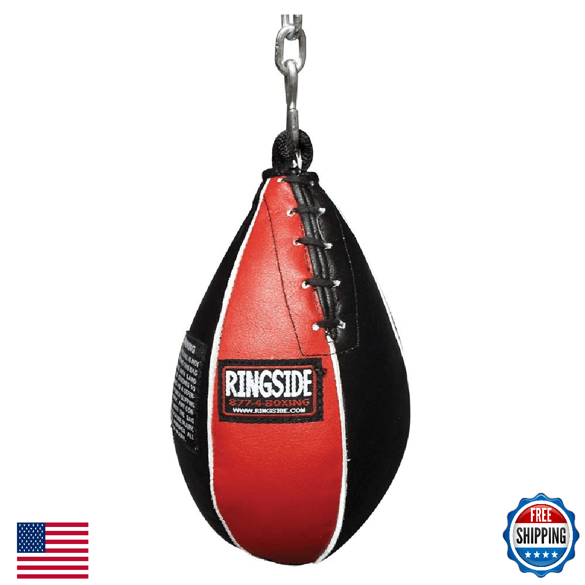 Ringside Maize Slip Ball Boxing Speed Bag 10"W x 1"H Training Aid - Image 1