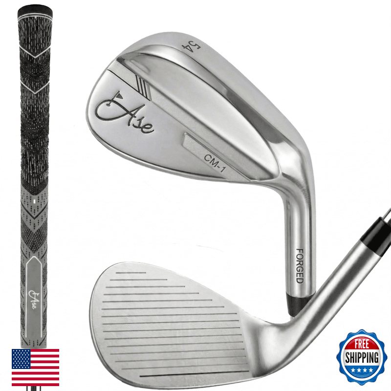 Ase Golf Premium Cm-1 Golf Wedge Set Or Single Golf Wedges - Full Face Grooves - Image 1