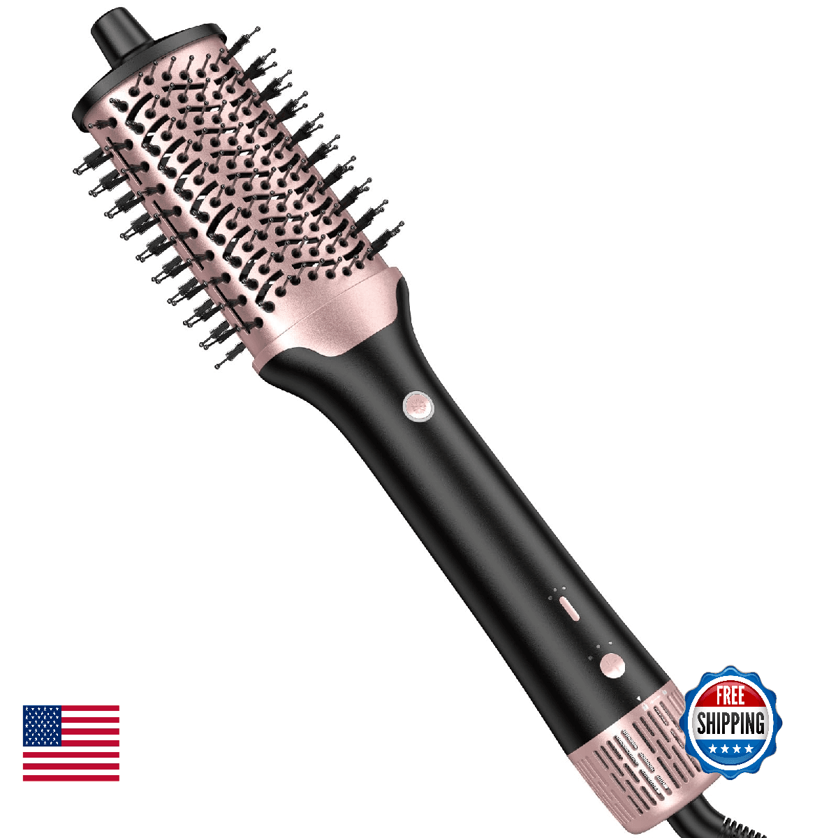 slopehill Blow Dryer Brush - Hot Air Brush with High Speed Motor 100,000RPM, Ion - Image 1
