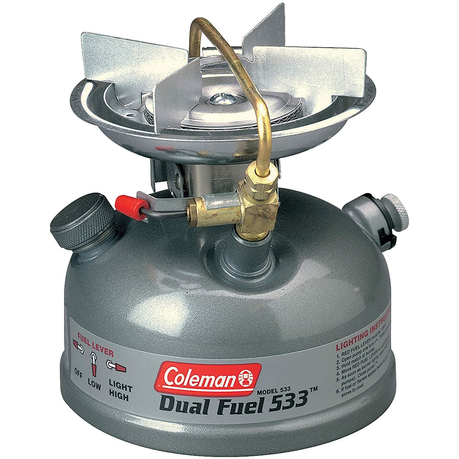 Coleman Dual Fuel Camp Stove, Liquid Fuel or Unleaded Gasoline - Image 1