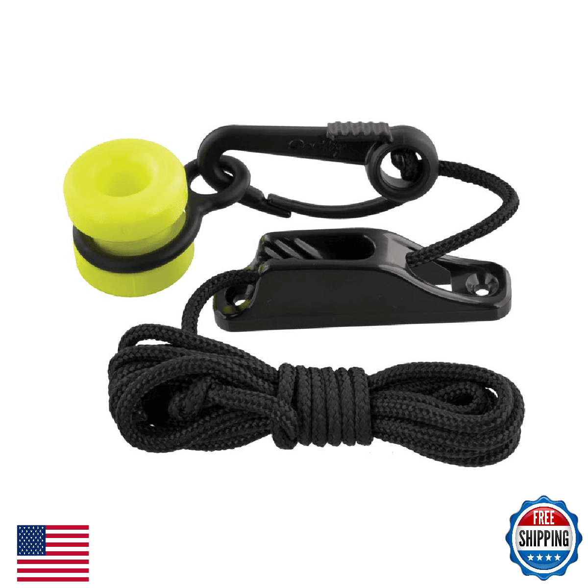Scotty #3025 Downrigger Weight Retriever w/ Snap, Fairlead Cleat & 78" Line - Image 1