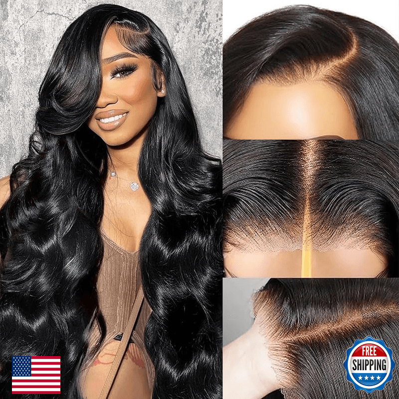Eecbn 9X6 Glueless Wigs Human Hair Pre Plucked Pre Cut 30 Inch Hd Lace Front - Image 1