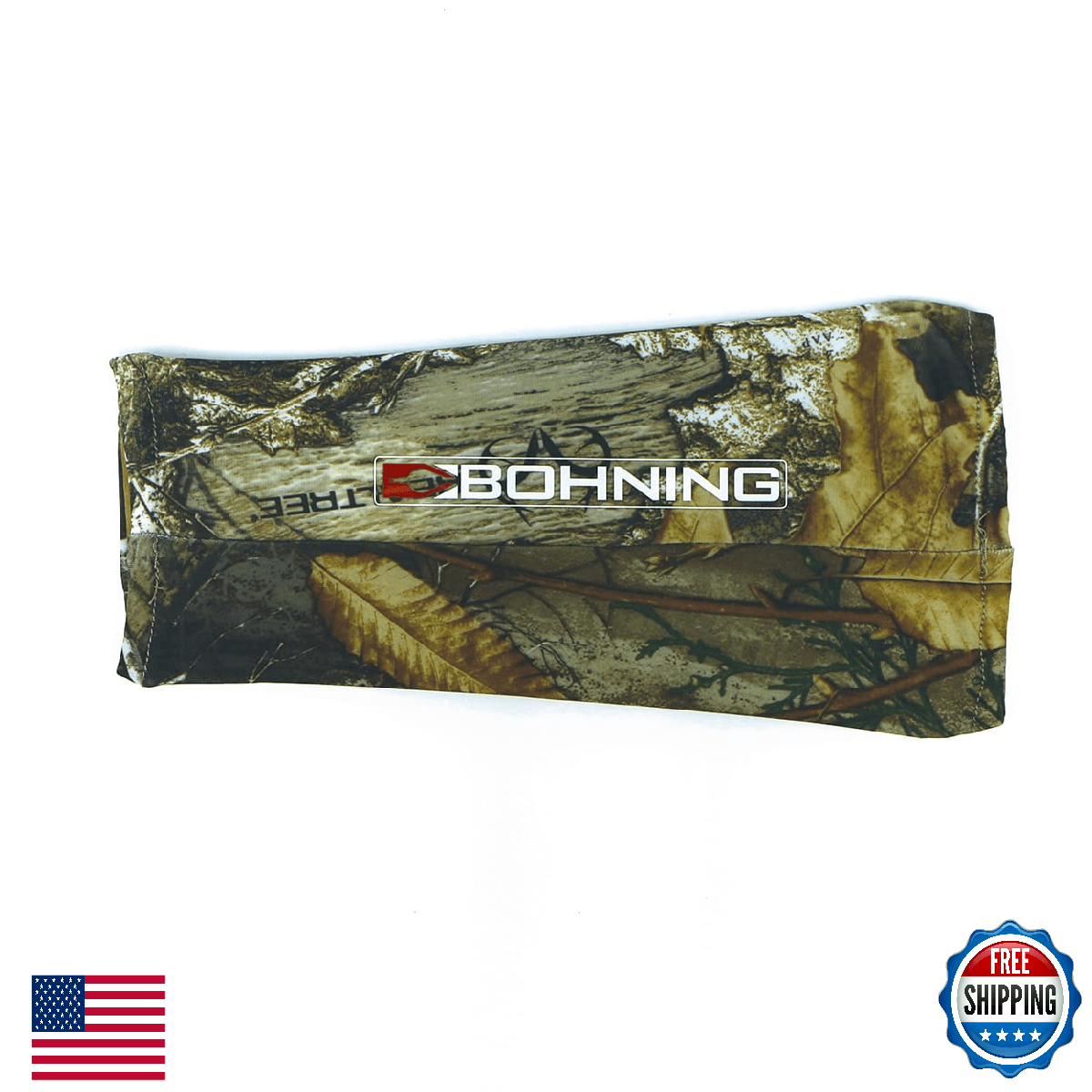Bohning Archery Slip-On Armguard Small Camo – Durable, Flexible, Comfortable - Image 1