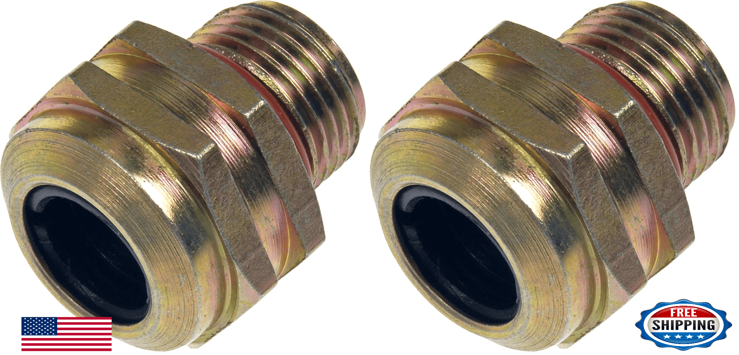 Dorman 800-617 Transmission Cooler Line Quick Connector for Select Ford - Image 1