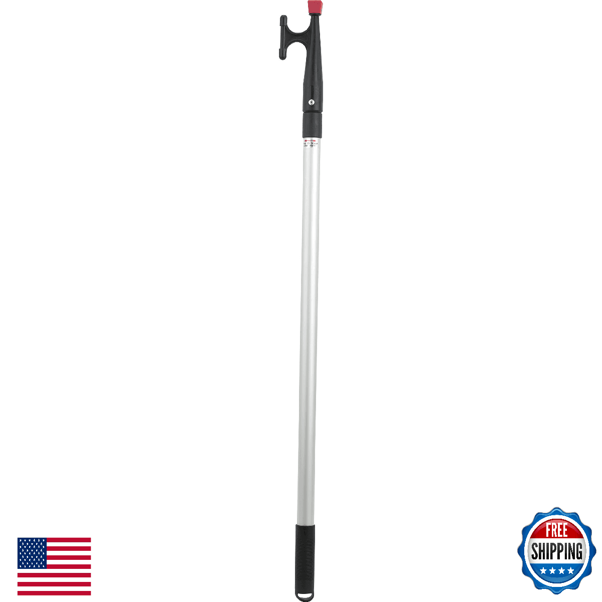 Attwood 11150-5 Aluminum Telescoping Boat Hook 5.5ft - Compact & Extendable - Image 1