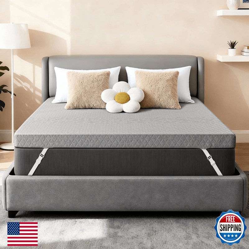 Dp Daxpoo Daxpoo Extra Firm Mattress Topper Full 3 Inch High Density Memory - Image 1