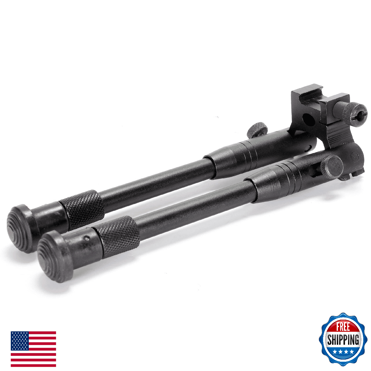 ArmsTac Tactical Bipod OP-I Aluminum Foldable Adjustable for Picatinny Rail - Image 1