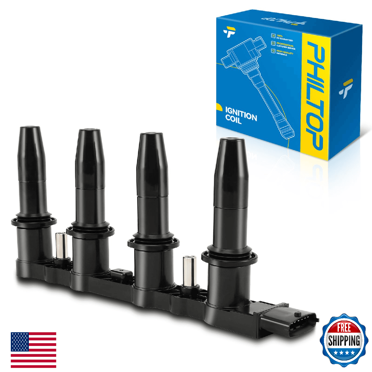 PHILTOP UF606 Ignition Coil Pack for 2008 Astra - Easy Install, Reliable - Image 1