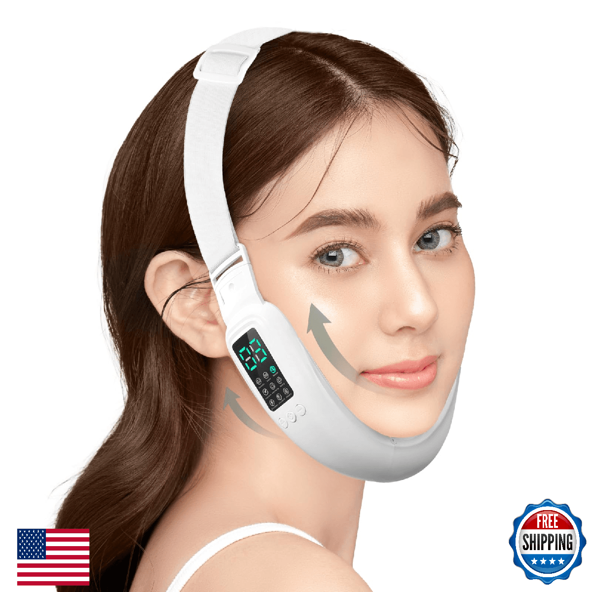 Ceymodir Intelligent Electric Double Chin and V-Shaped Face Machine with 8 Modes - Image 1