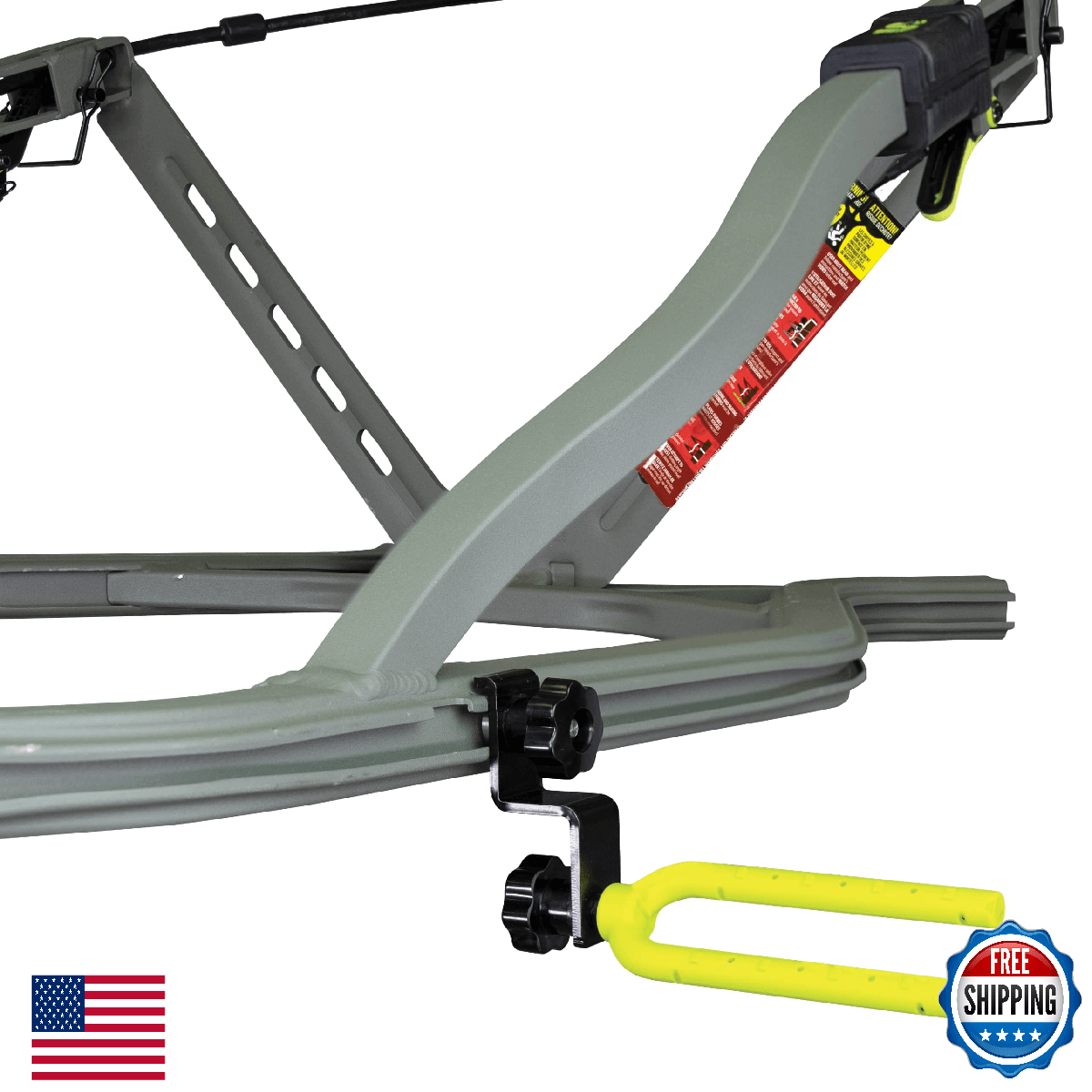 Summit Treestands FasTrack Bow Holder Accessory for Hunting Tree Stands - Image 1