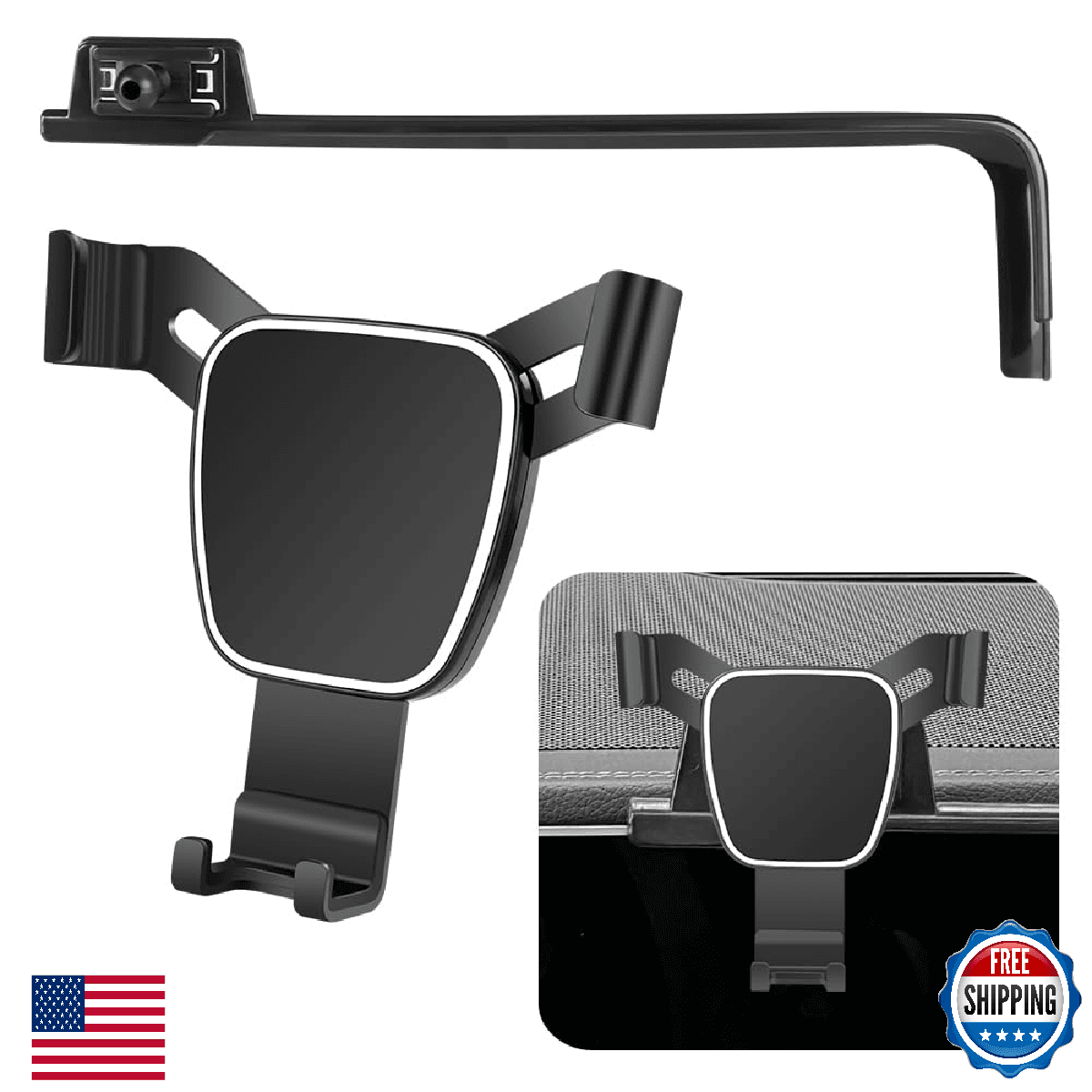 Car Phone Holder for Mercedes Benz GLE Class 2020 2021 2022 2023 2024 2025 2026 - Image 1