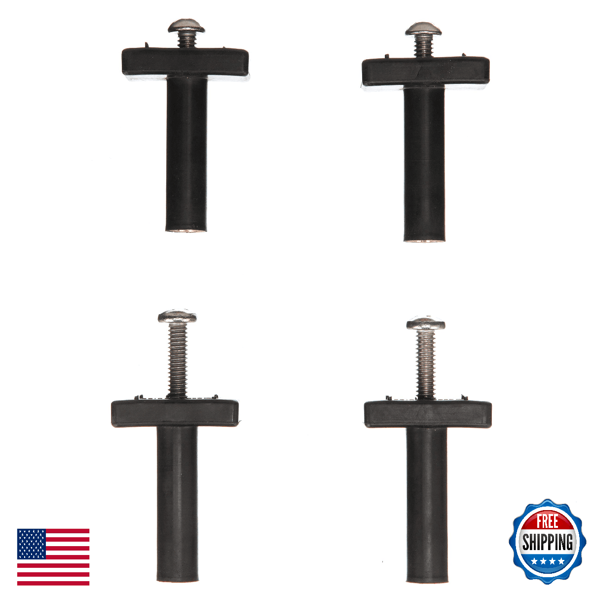 Seachoice Mounting Bolt & Isolator Kit for Motorguide Trolling Motors, Stainless - Image 1