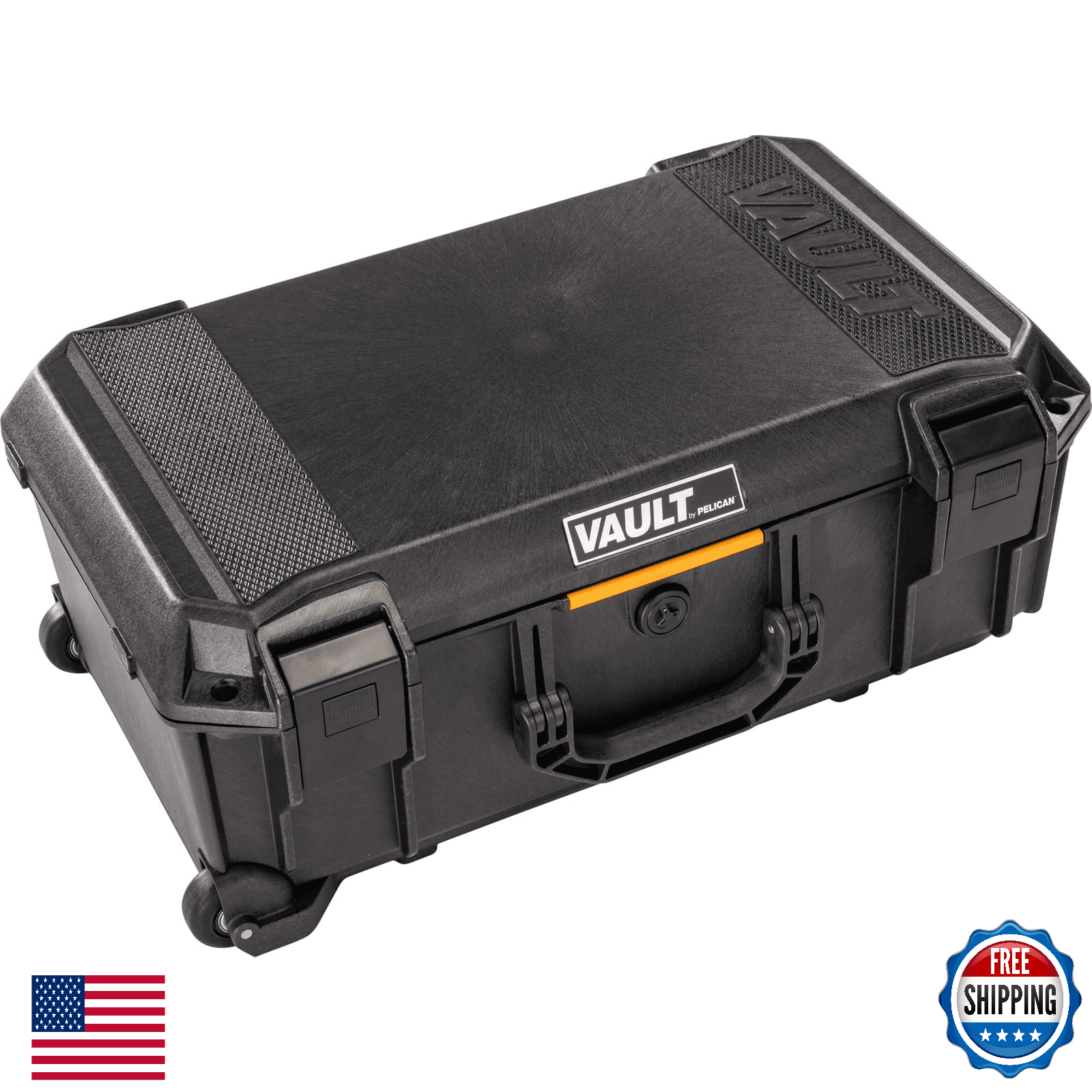 Pelican V525NF Rolling Case Blue/Black - Crushproof, Weather Resistant - Image 1