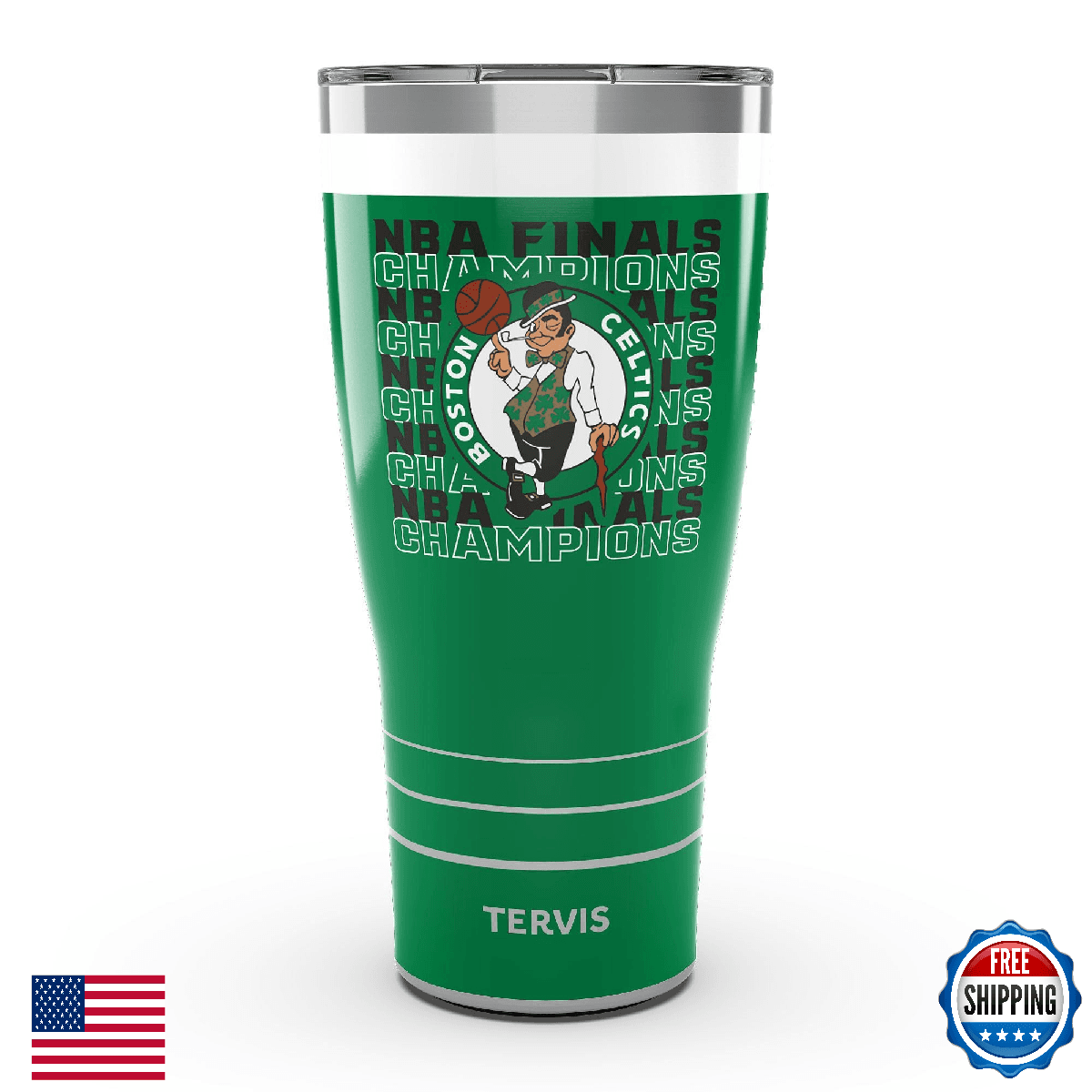 Tervis Traveler NBA Boston Celtics 2024 NBA Finals Champions Insulated Tumbler - Image 1