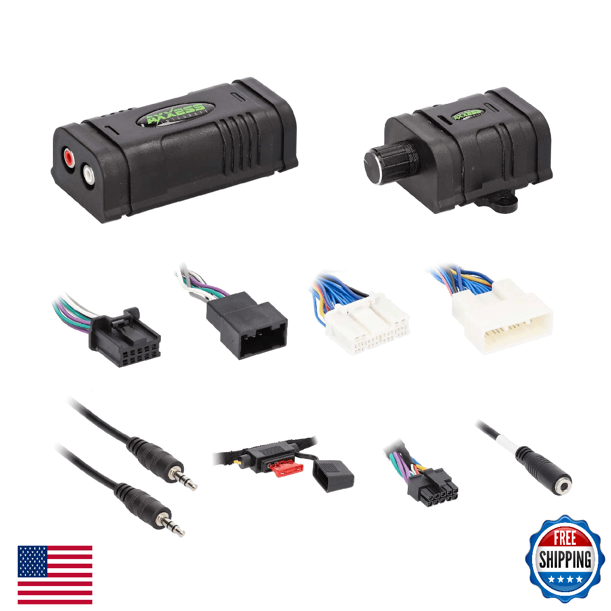 Axxess - 2-Channel line Output Converter - Fits Toyota 2018-Up (AXLOC-TY3) - Image 1