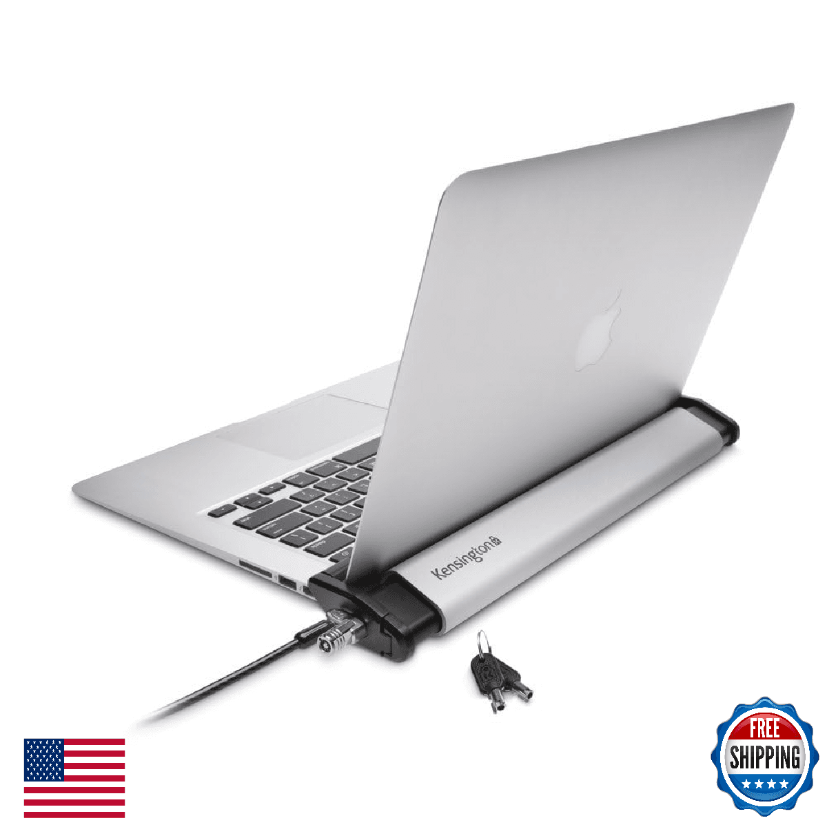 Kensington MacBook/Surface Laptop Locking Station w/Keyed Lock Cable - Image 1