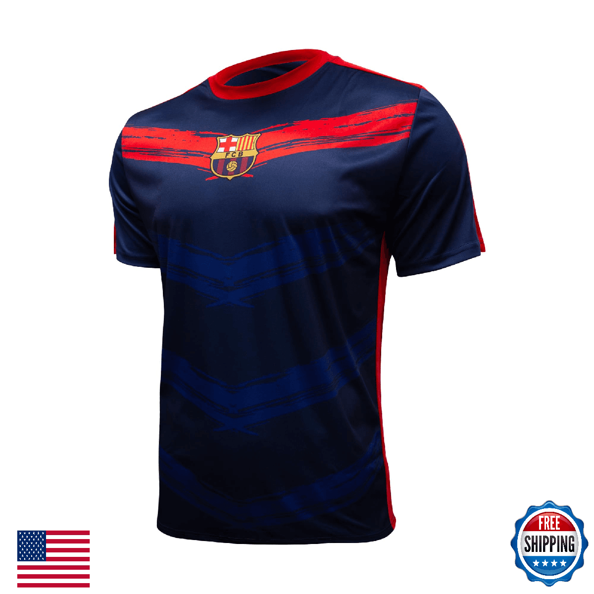 FC Barcelona Game Day Tee - Officially Licensed Unisex Adult Icon Sports - Image 1
