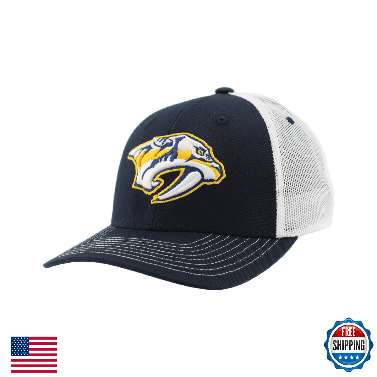 Nashville Predators NHL Officially Licensed Adjustable Snapback Hat Dakota Icon - Image 1