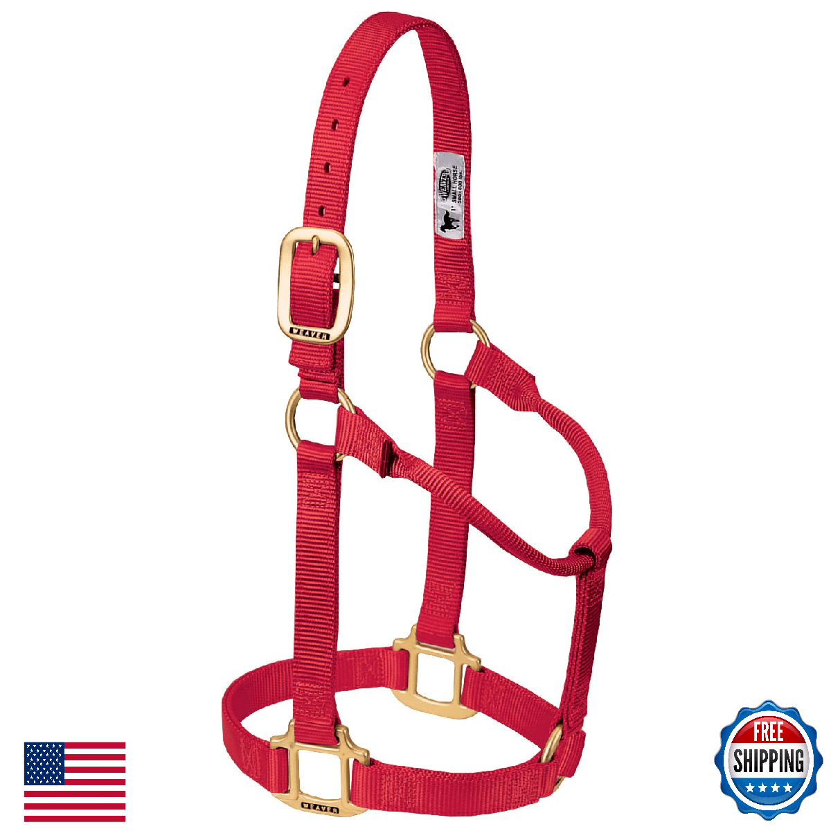 Weaver Leather Original Non-Adjustable Nylon Horse Halter - Image 1