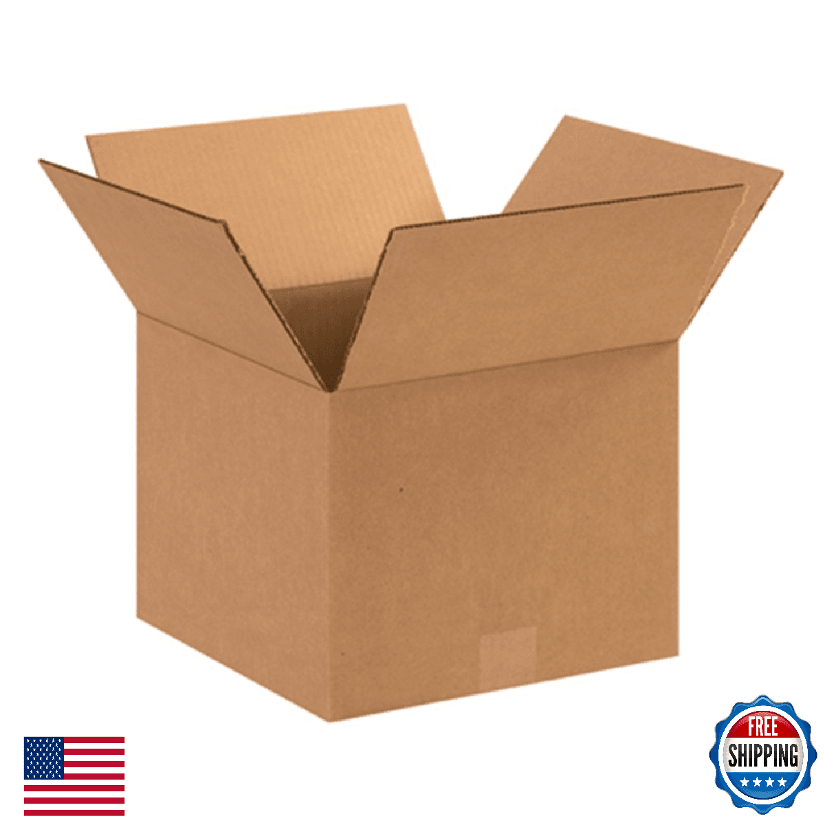 Aviditi 12 x 12 x 9 Corrugated Cardboard Boxes, Small 12"L x 12"W x 9"H, Pack of - Image 1