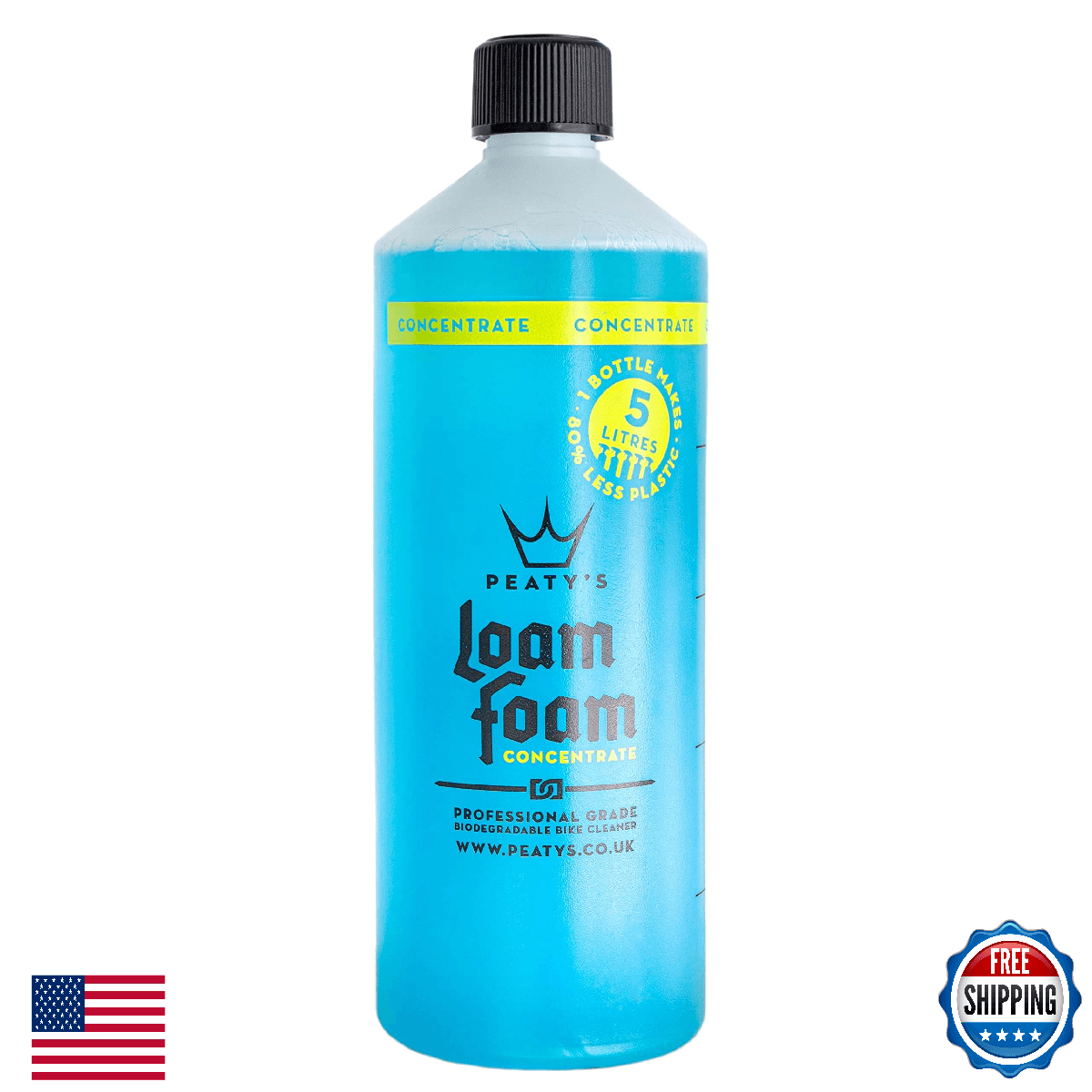 Peaty's Loam Foam Concentrate 1L 34oz Professional Grade Bike Cleaner - Image 1