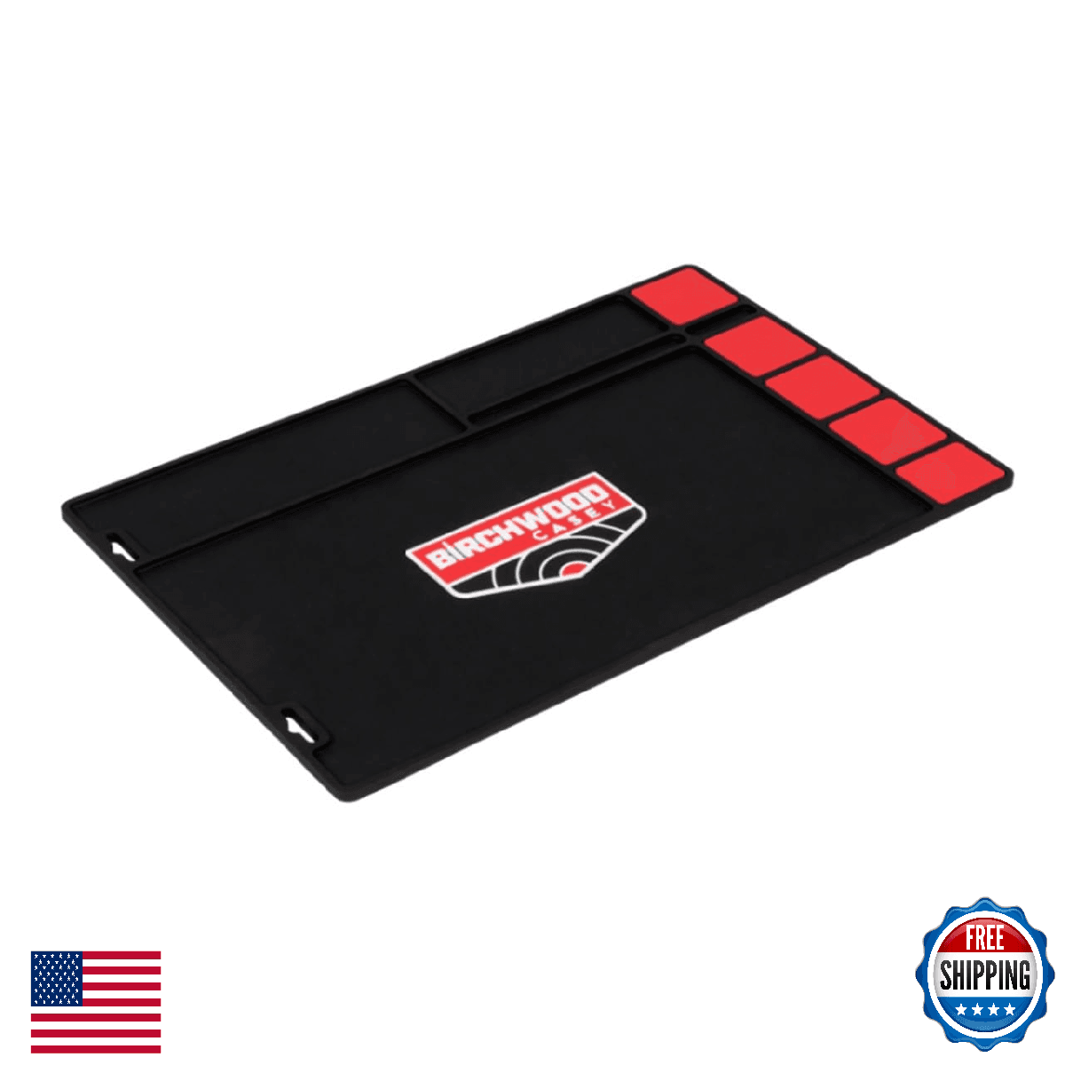 Birchwood Casey Universal Pistol Gun Cleaning Mat - Protects Surfaces - Image 1