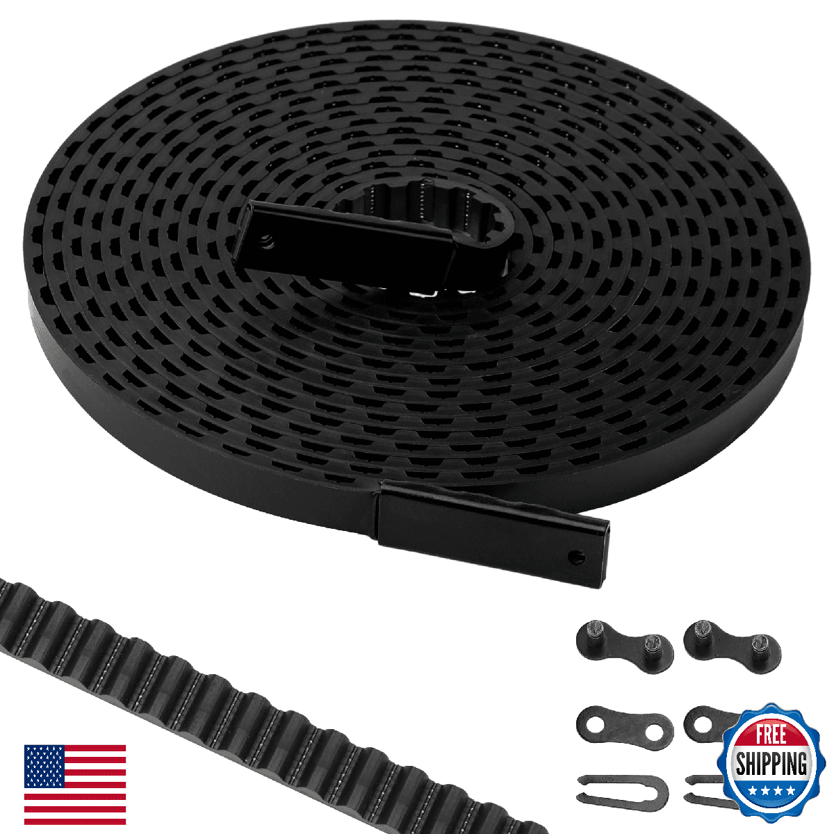 41A3589-2 Drive Belt for 10ft Garage Door Opener 306" Replace Chamberlain LiftMa - Image 1