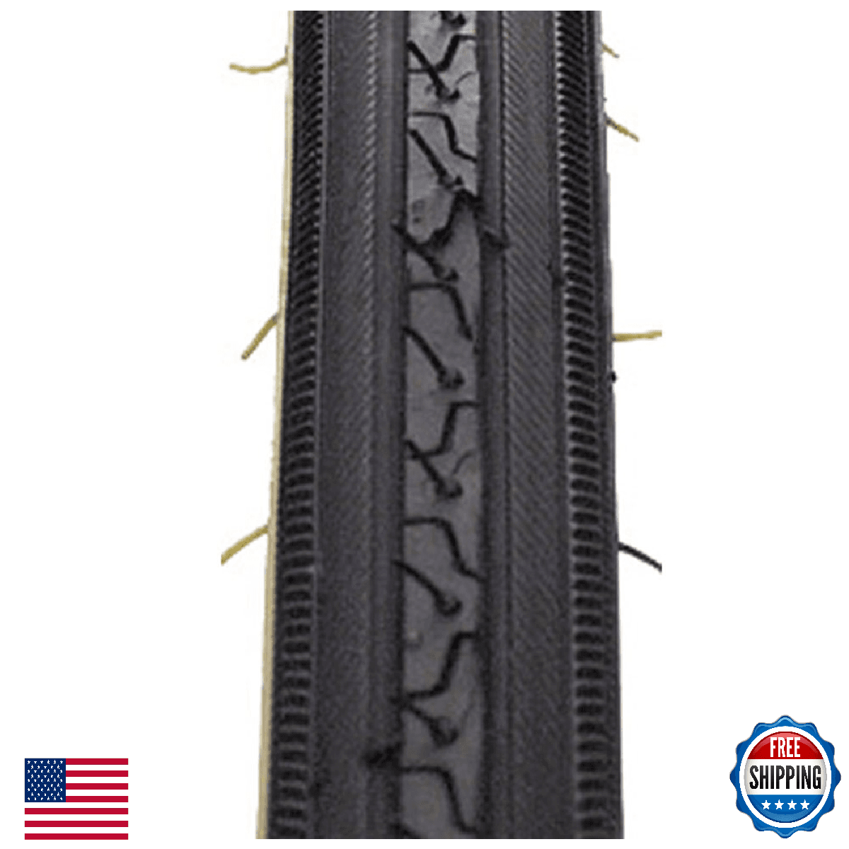Kenda K35 Street Gum Wall Wire Tire 27x1 1/40 - EA3/E3/650A Rims - Image 1