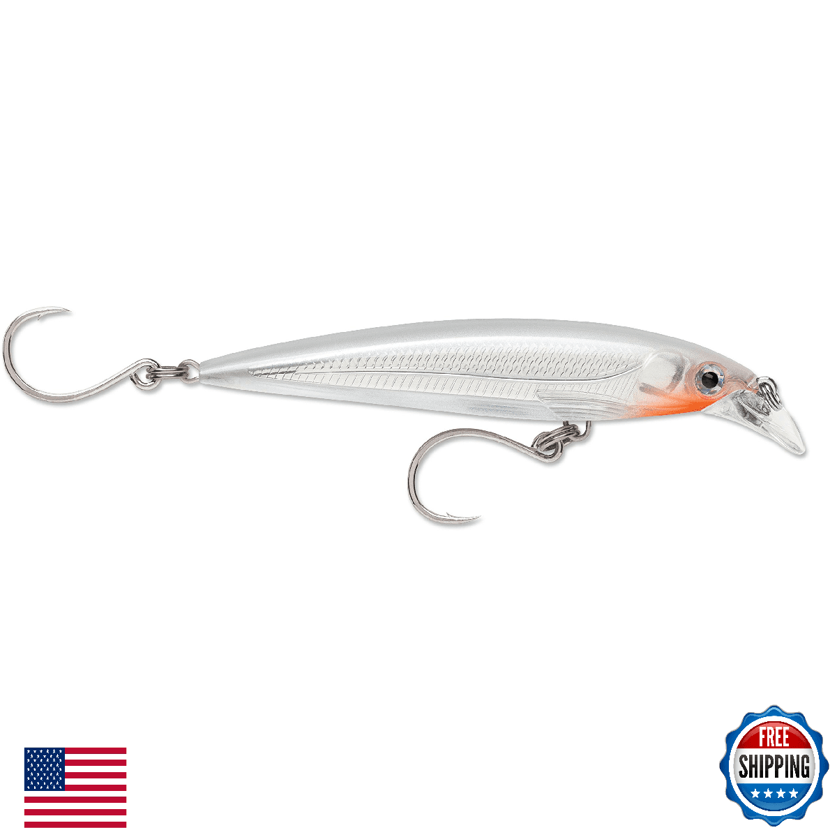 Rapala X-Rap Long Cast 14 Glass Ghost Fishing Lure - Image 1