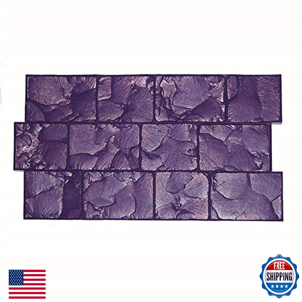 Bon Tool Texture Mat Floppy London Cobblestone 17" x 30" - Image 1
