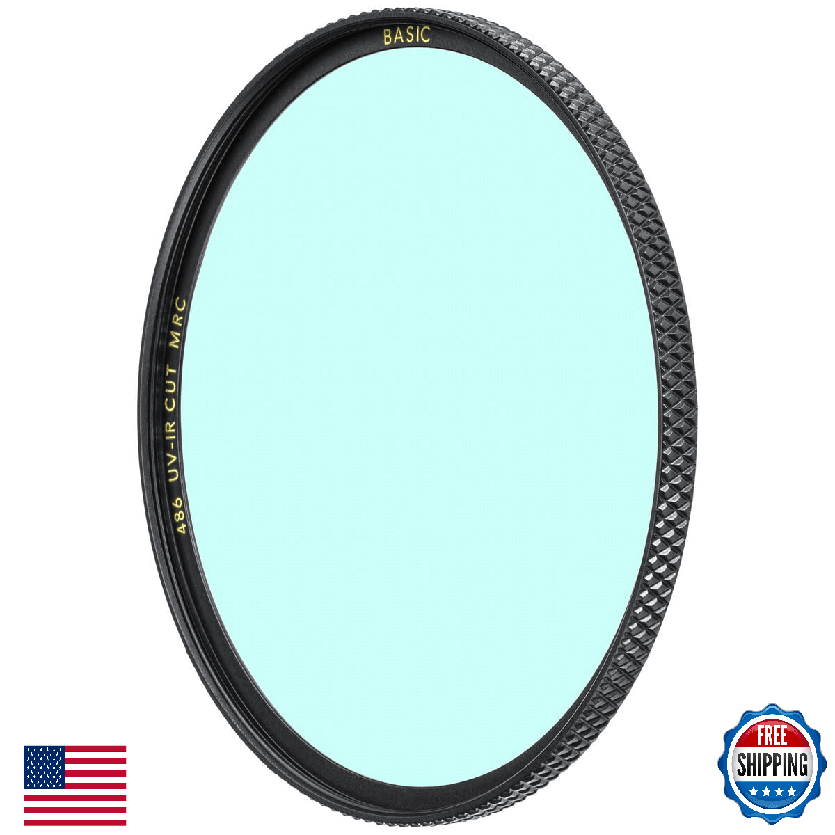 B+W 43mm Basic UV/IR Cut MRC 486M Glass Filter - Image 1