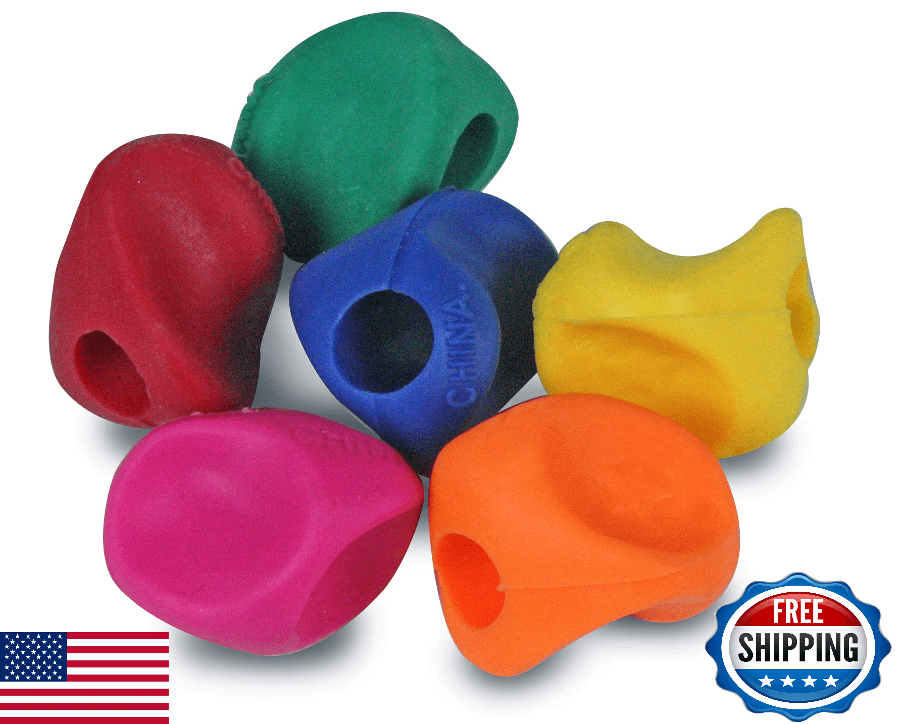 The Pencil Grip Mini Pencil Grips: Ergonomic Writing Aid, 100-Pack for All Ages - Image 1