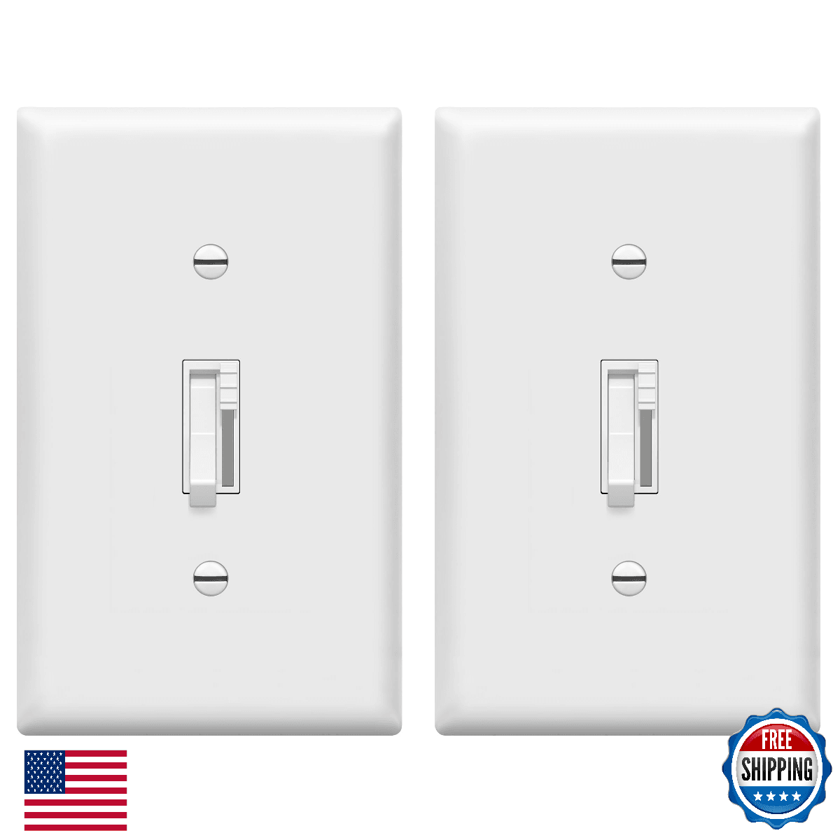 TG Digital Toggle Dimmer Light Switch for Dimmable LED, CFL and Incandescent Lig - Image 1