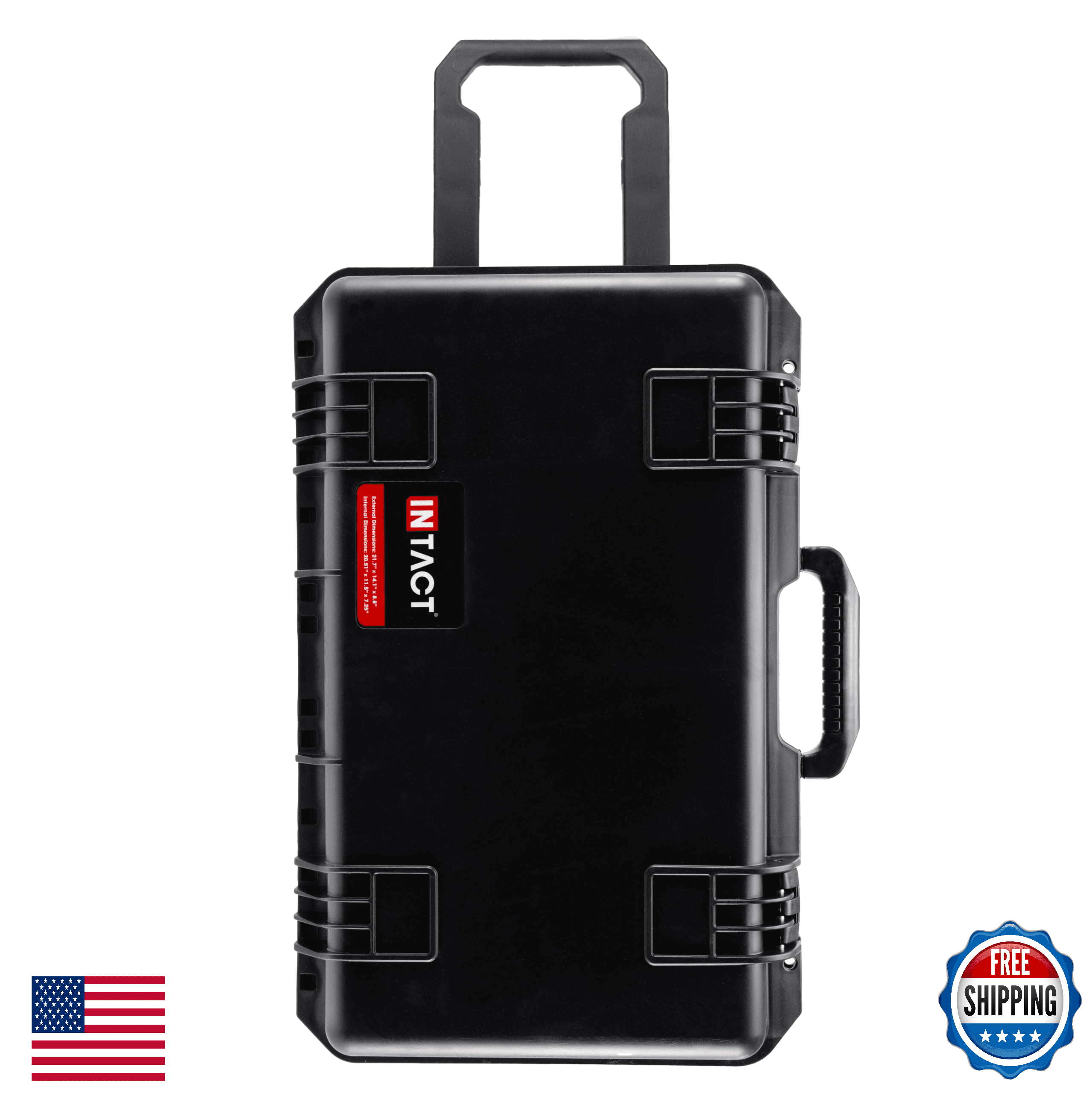 Eylar 22" Intact Premium Rolling Carry-On Travel Waterproof Hard Dry Case