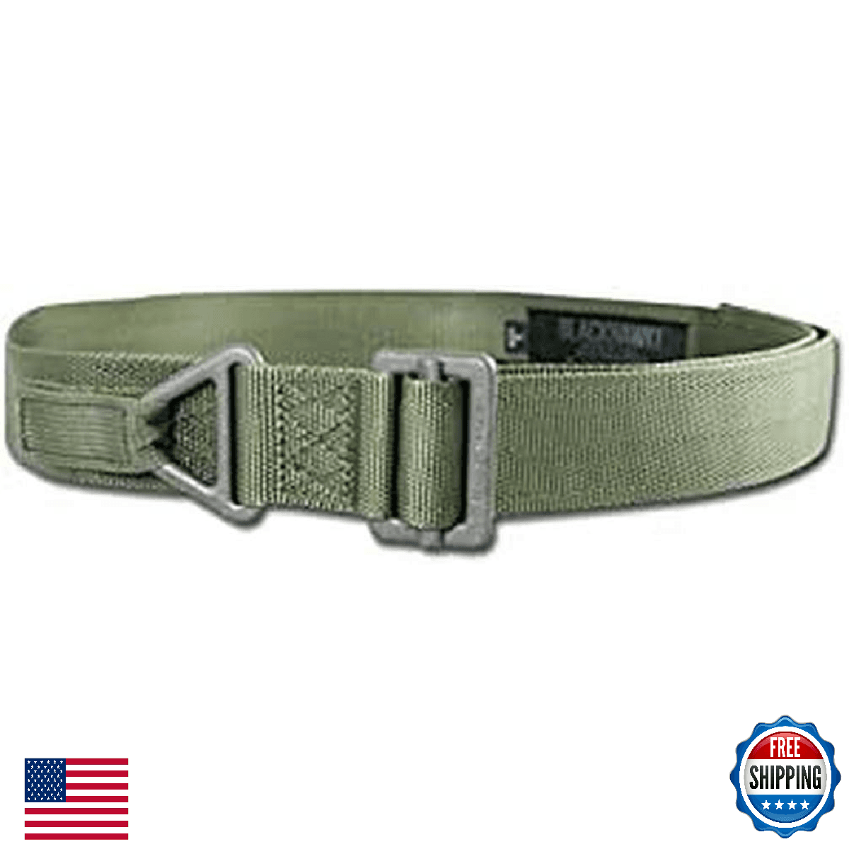 BLACKHAWK CQB Rigger's Belt - Olive Drab, Medium - 1.75" Webbing - Image 1