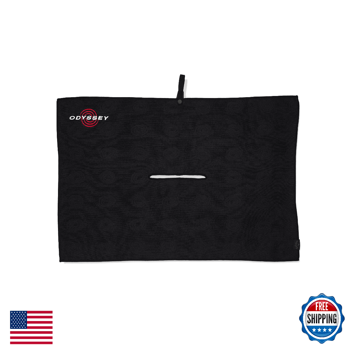 Callaway TW CG OD Microfiber Golf Towel - Black - Image 1