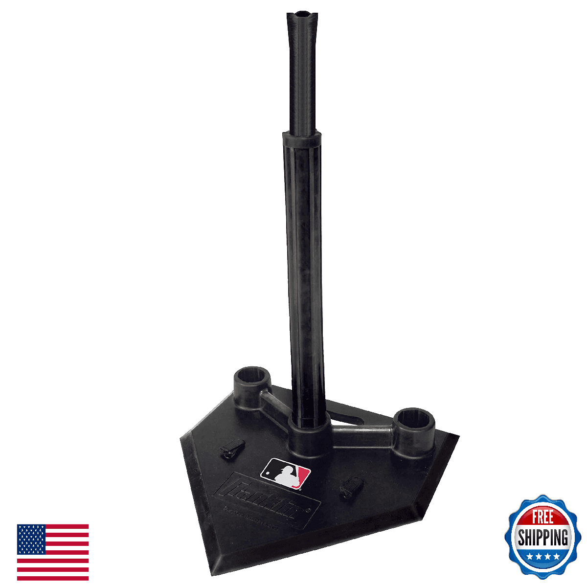 MLB 3-Position Batting Tee To-Go - Portable & Adjustable 20-36" - Image 1