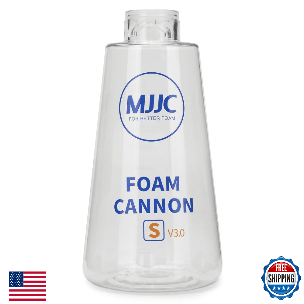 MJJC Foam Cannon S V 3.0 Transparent Bottle 34oz - Spare Part Tank - Image 1