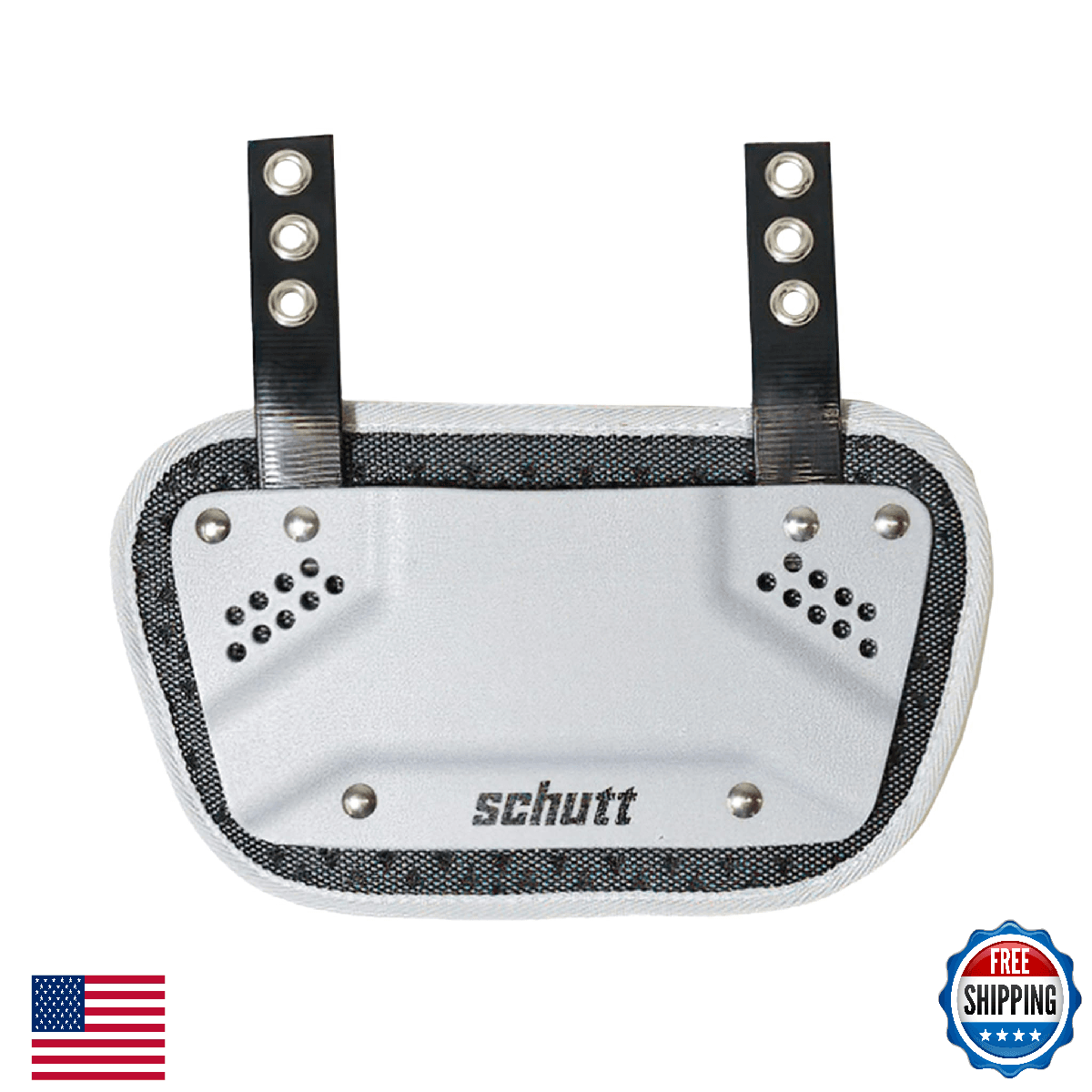 Schutt XV Varsity Football Back Plate - Seamless Integration, Breathable - Image 1