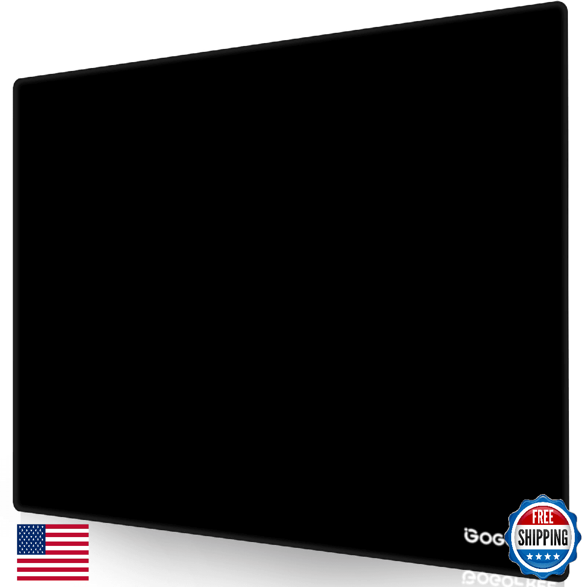 Glass Gaming Mouse Pad Professional Esport Tempered Glass Ultra-Smooth Micro-Etc - Image 1