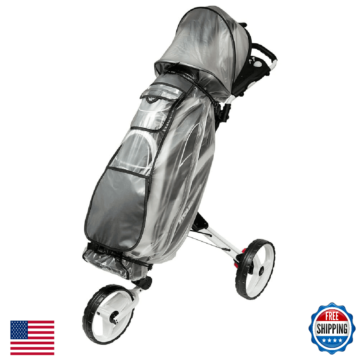 Golf Bag Rain Cover - Premium Protection for Clubs & Gear - Image 1