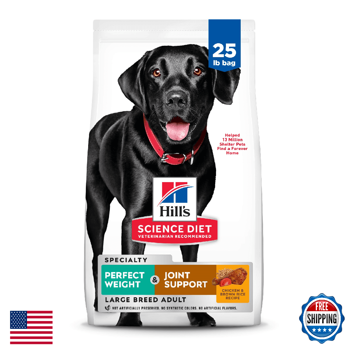 Hill's Science Diet Perfect Weight & Joint Support Large Breed Adult Dry Dog Foo - Image 1