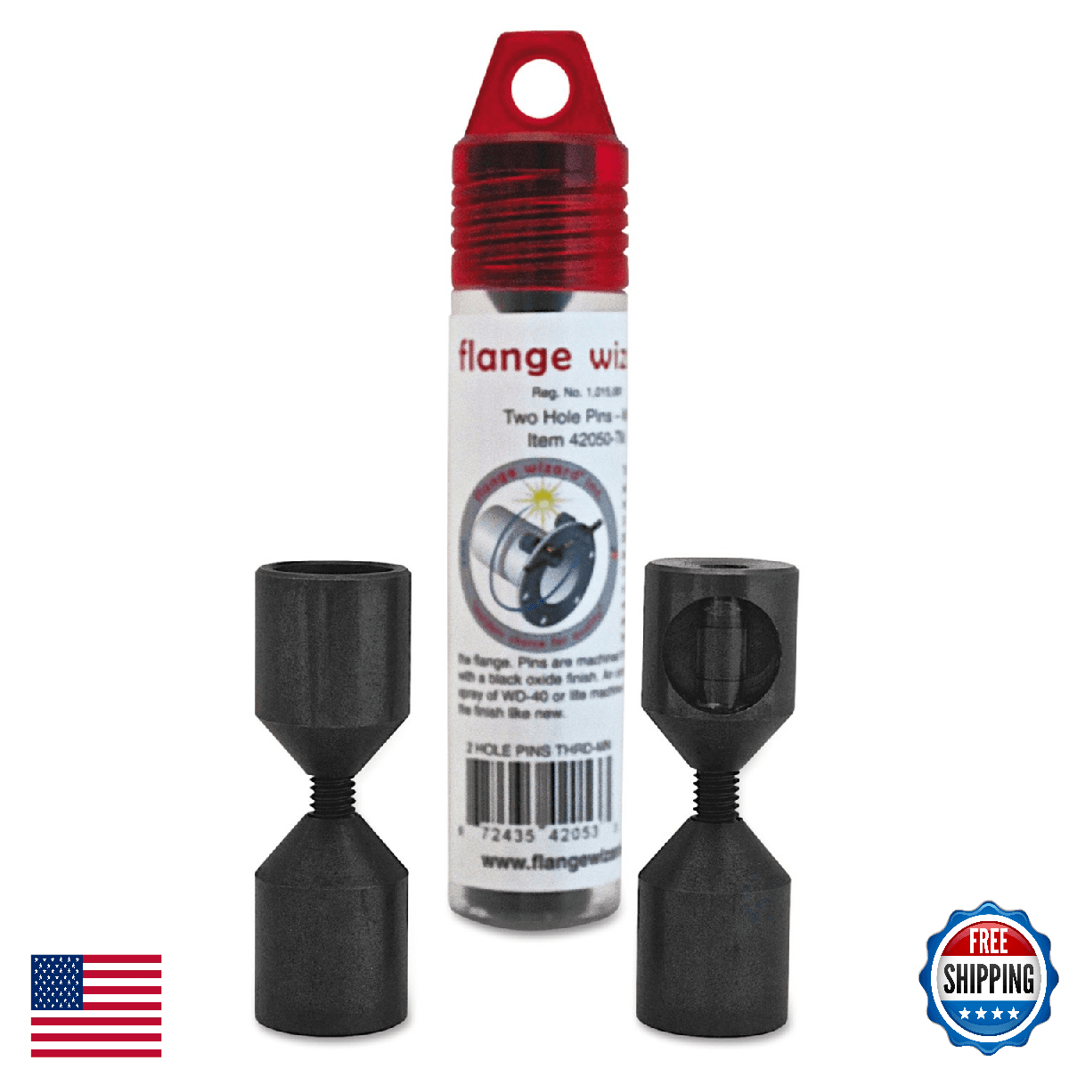 Flange Wizard 42050-TM Two Hole Pins 5/16"-63/64" - Image 1