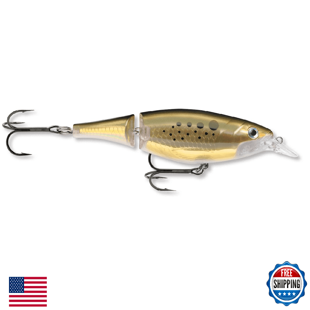 Rapala X-Rap Jointed Shad Bunker 5.25" 1-5/8 oz Fishing Lure - Image 1