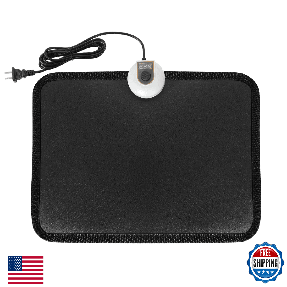 Livtribe AC 110V Heated Floor Mat for Foot, Carbon Crystal Heating Pad, Electric - Image 1